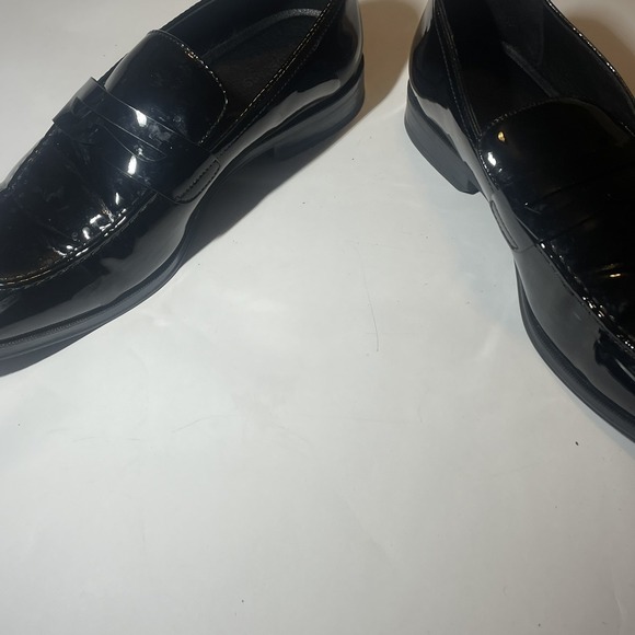 DECARSDZ Mens Slip-On Penny Loafer Dress Shoes Black Wedding Size 9.5 - Picture 5 of 8